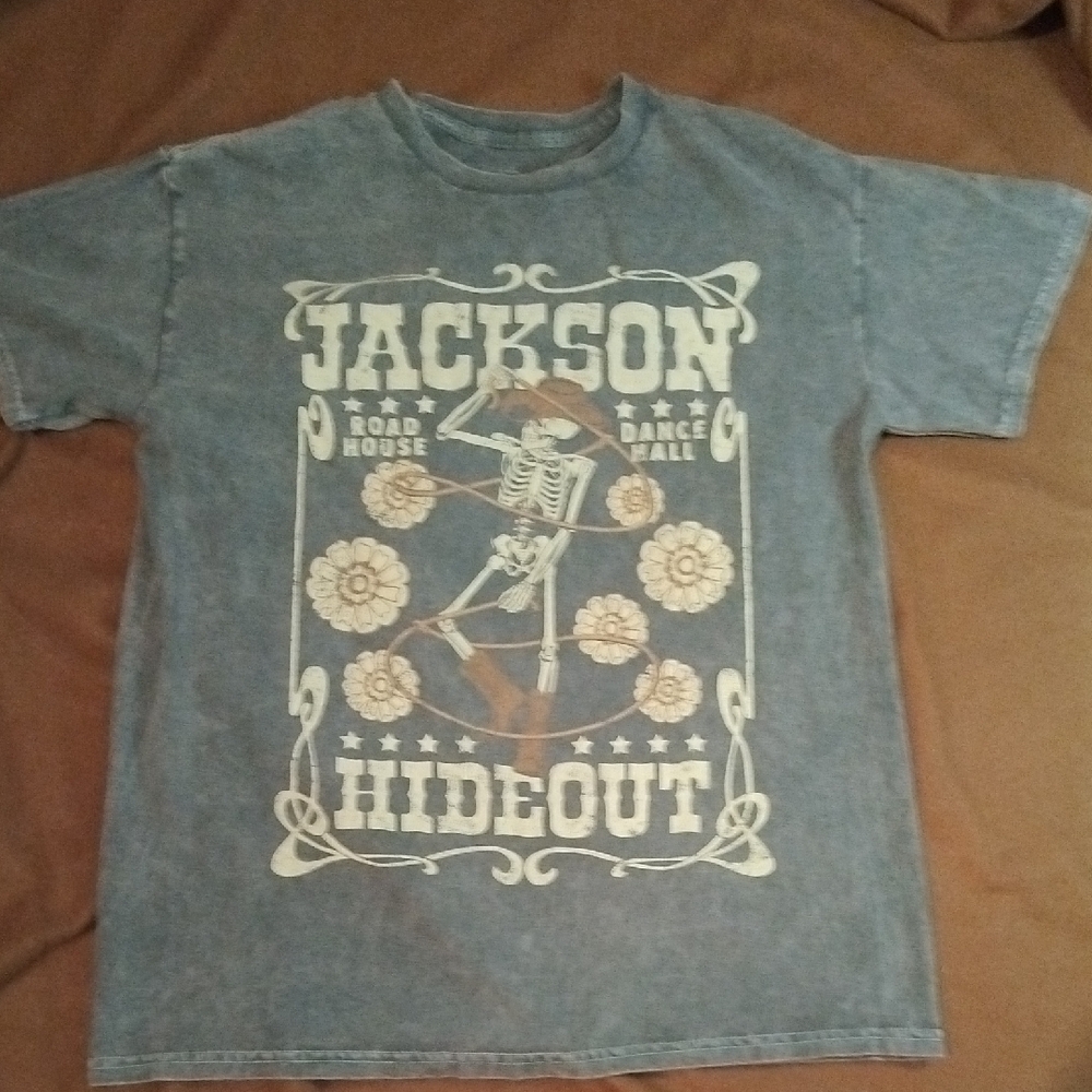 Youth In Revolt 100% Cotton Boot Barn Jackson Hideout Tee - Medium